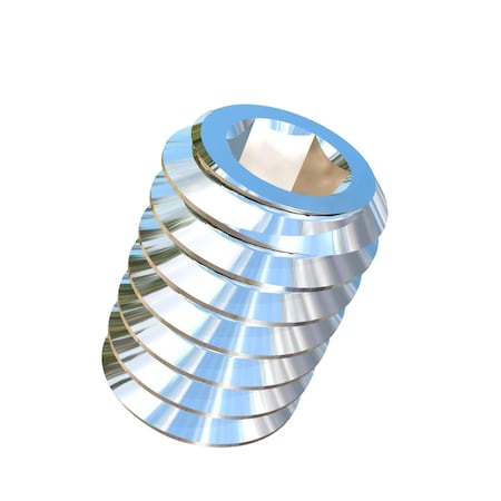 Allied Titanium No 8-32 X 1/4 inch UNC Set Screw, Socket Drive with Cup Point, Grade 2 (CP) 0078238